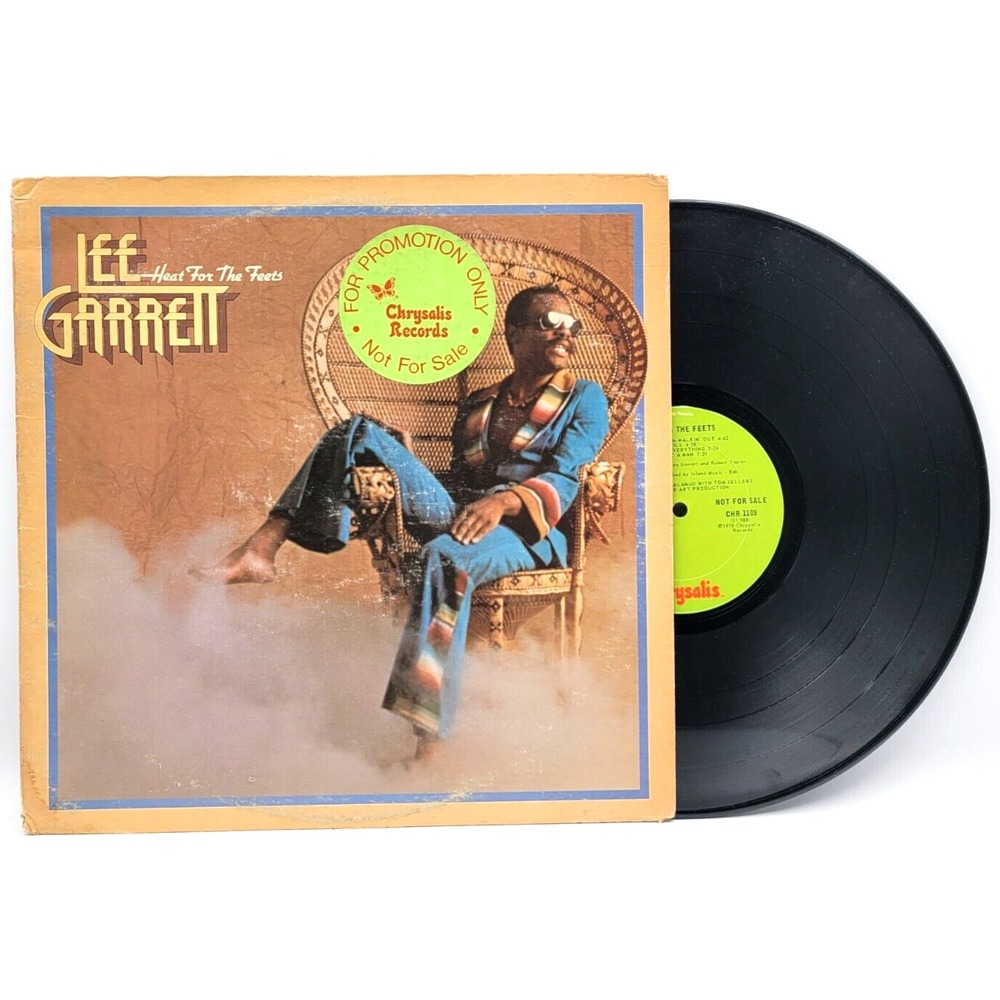 LEE GARRETT - HEAT FOR THE FEETS -‎ SOUL LP  *PROMO*